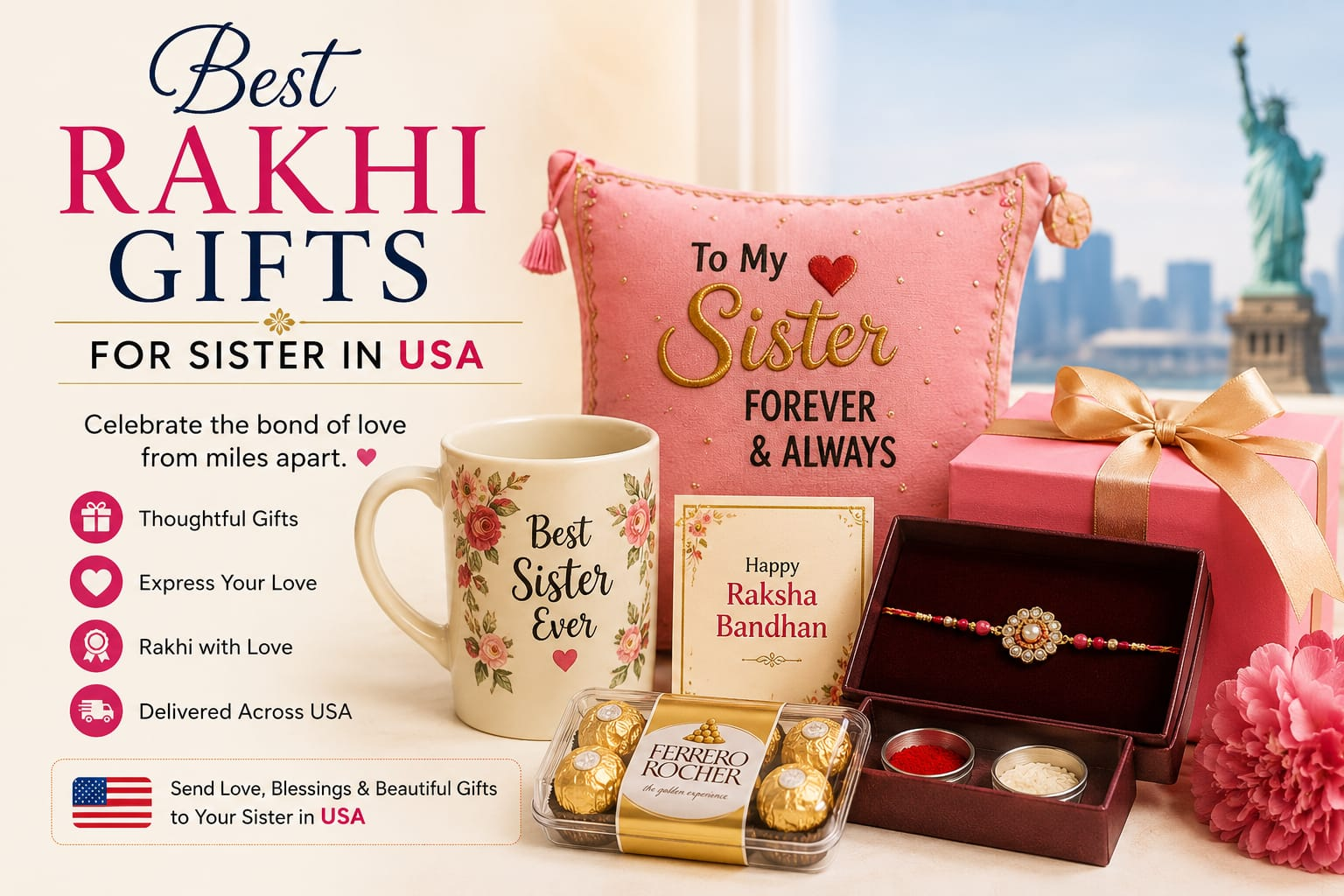 Best rakhi gifts for sister in usa