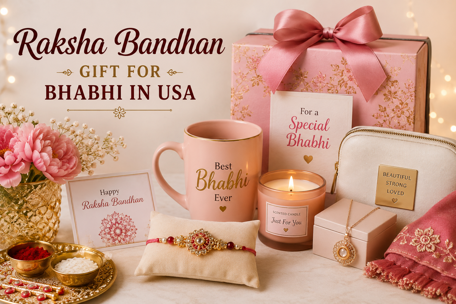 Raksha bandhan gift for bhabhi in usa