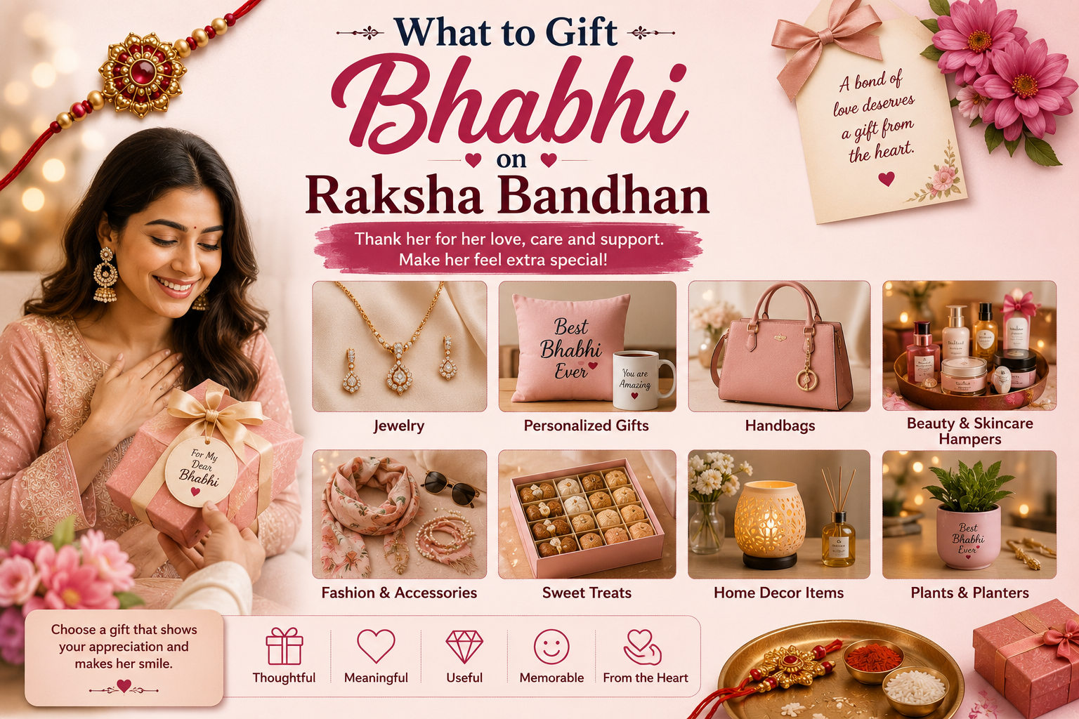 What to gift bhabhi on raksha bandhan