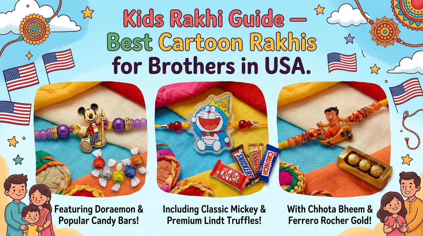 Kids Rakhi Guide — Best Cartoon Rakhis for Brothers in USA