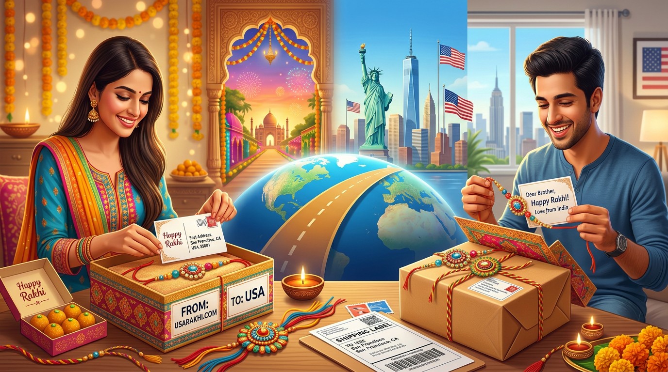 How to Send Rakhi to USA from India — Complete 2026 Guide