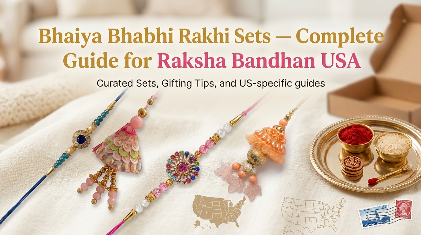 Bhaiya Bhabhi Rakhi Sets — Complete Guide for Raksha Bandhan USA
