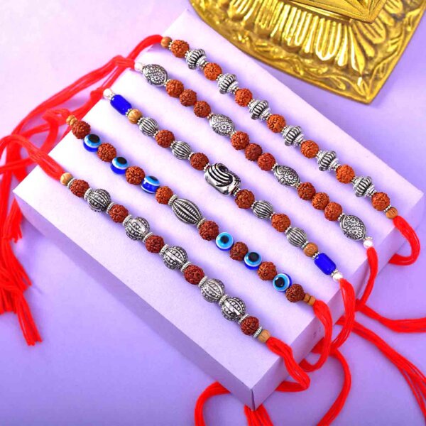 Premium Designer Rakhi Gift Set of 5 for Brother — image 1 of 1