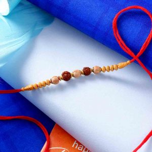 Emerald Charm Designer Single Rakhi — image 1 of 1