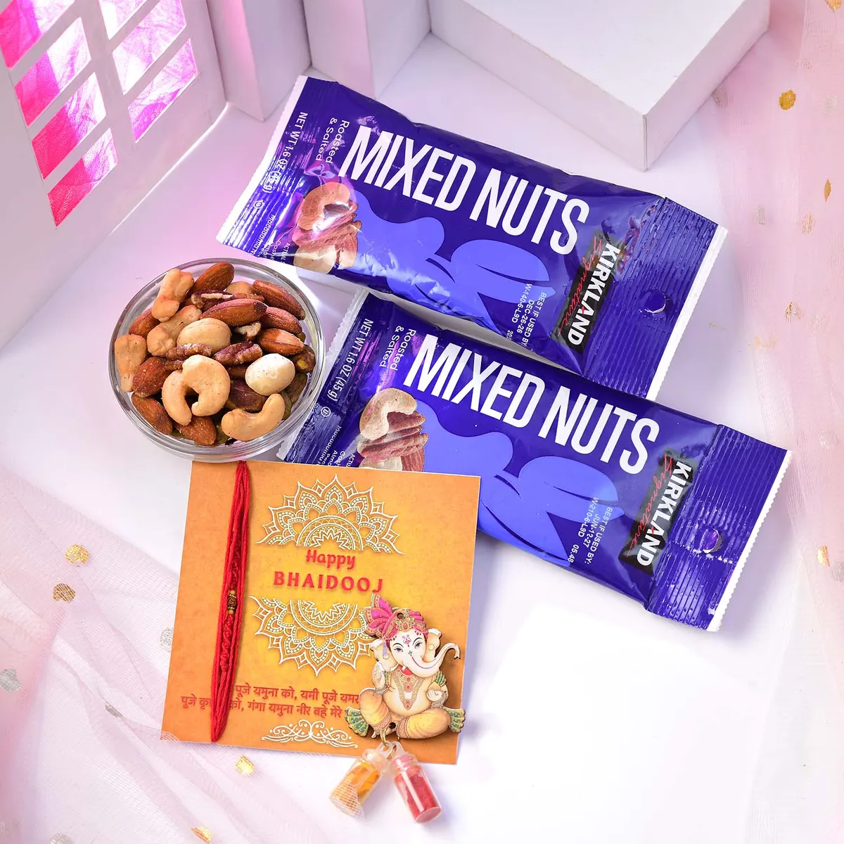 Bhai Dooj Mixed Nuts Gift Box — image 1 of 3