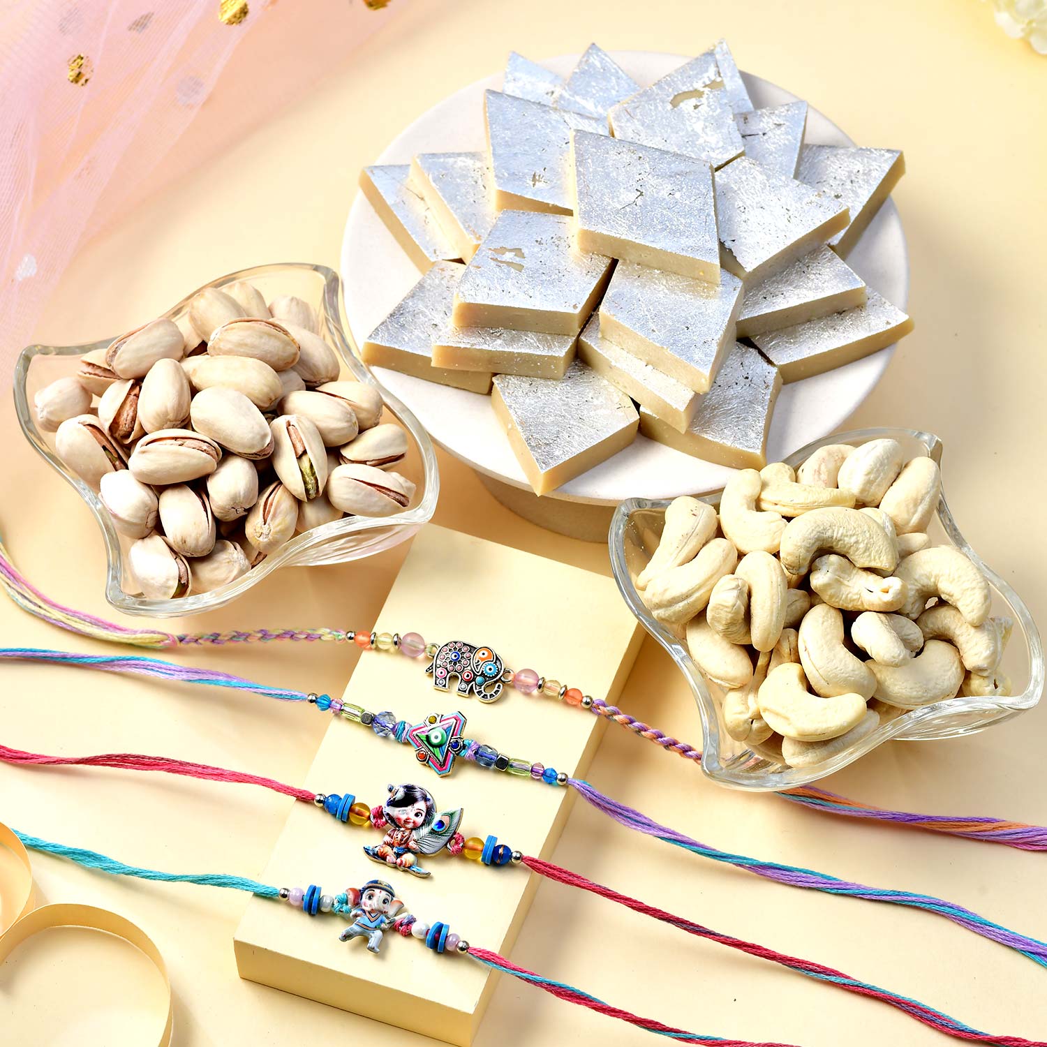 Festive Rakhi 4 Pack Delight — image 1 of 4