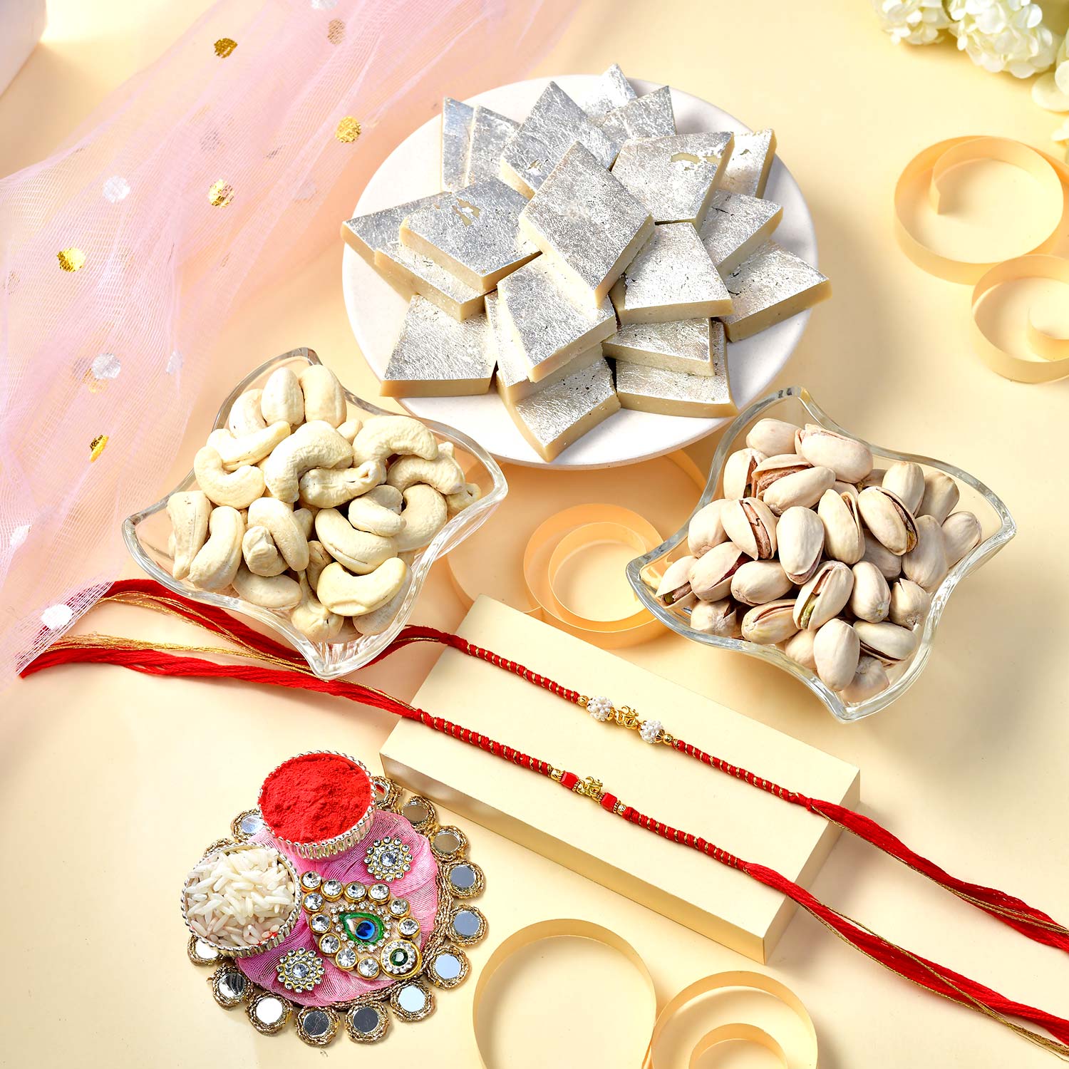 Kaju Katli Elegance Hamper — image 1 of 3